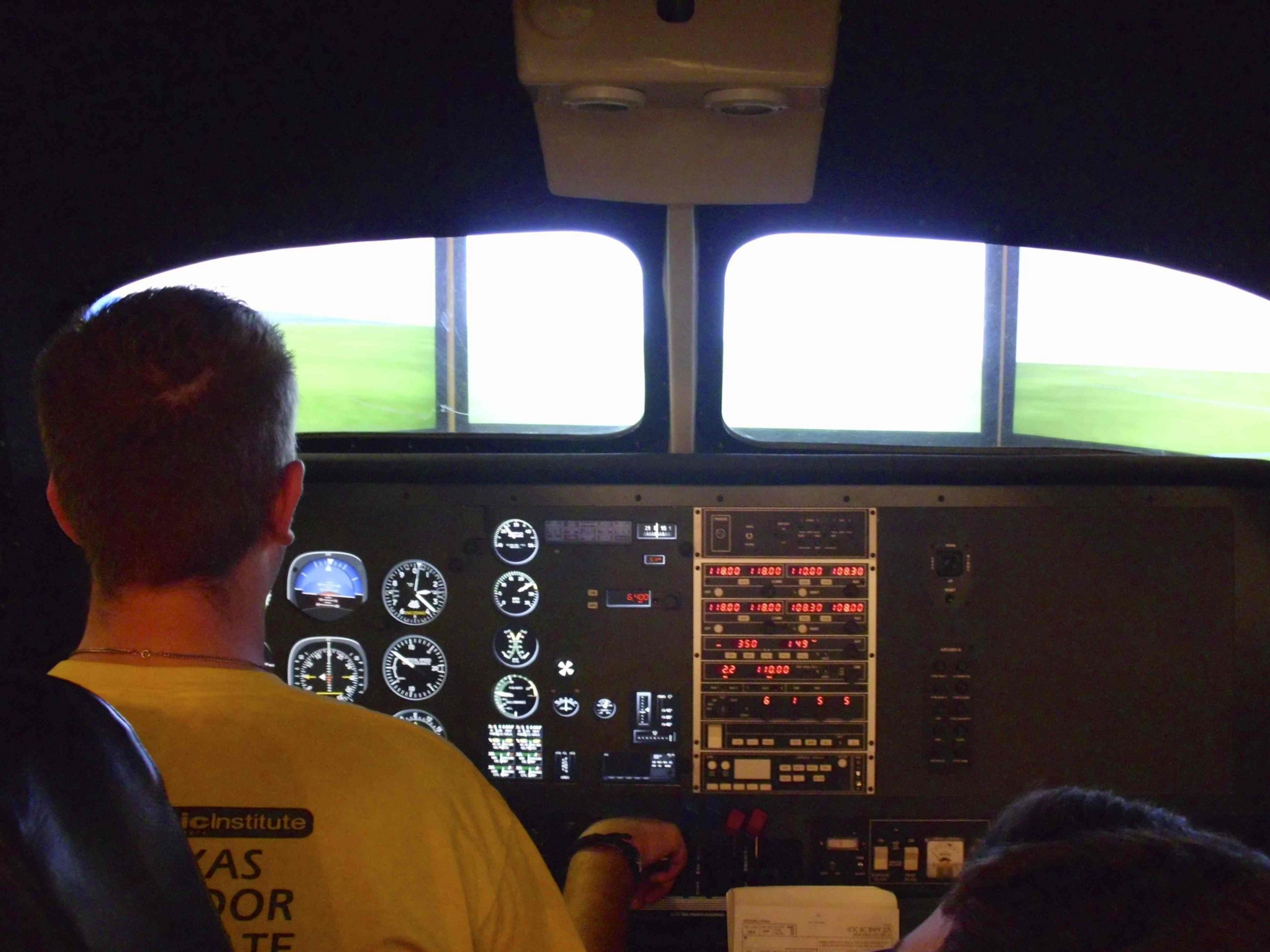College of Aeronautics Showcase in Evans Library