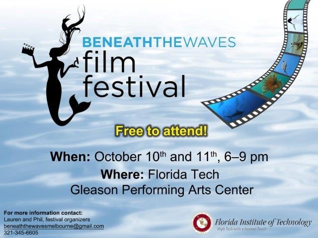 Florida Tech to Host Free Event: ‘Beneath the Waves’ Film Festival Oct. 10-11