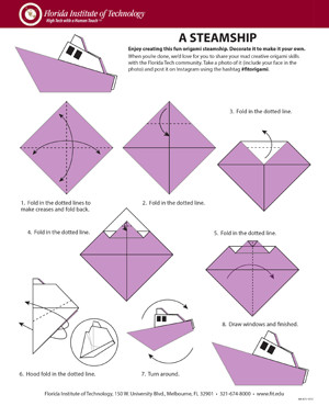 #FITOrigami-Steamship