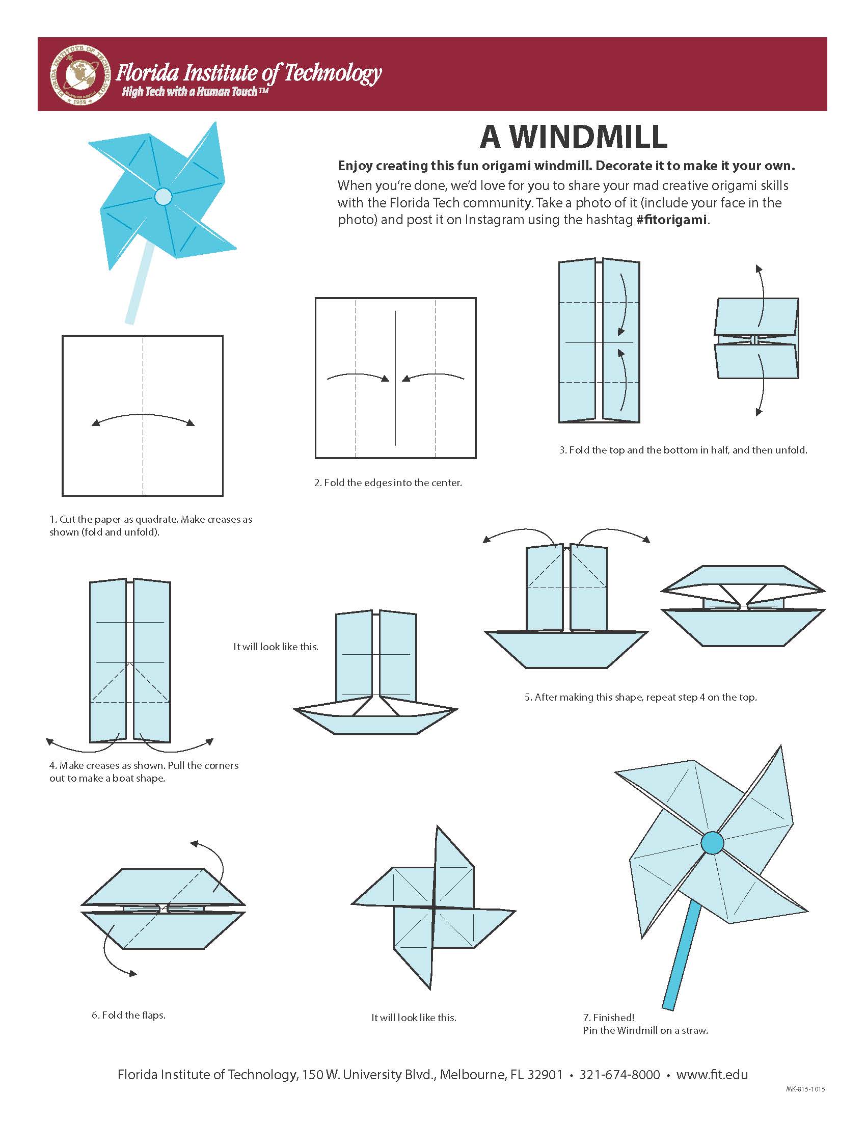 #FITOrigami-Windmill