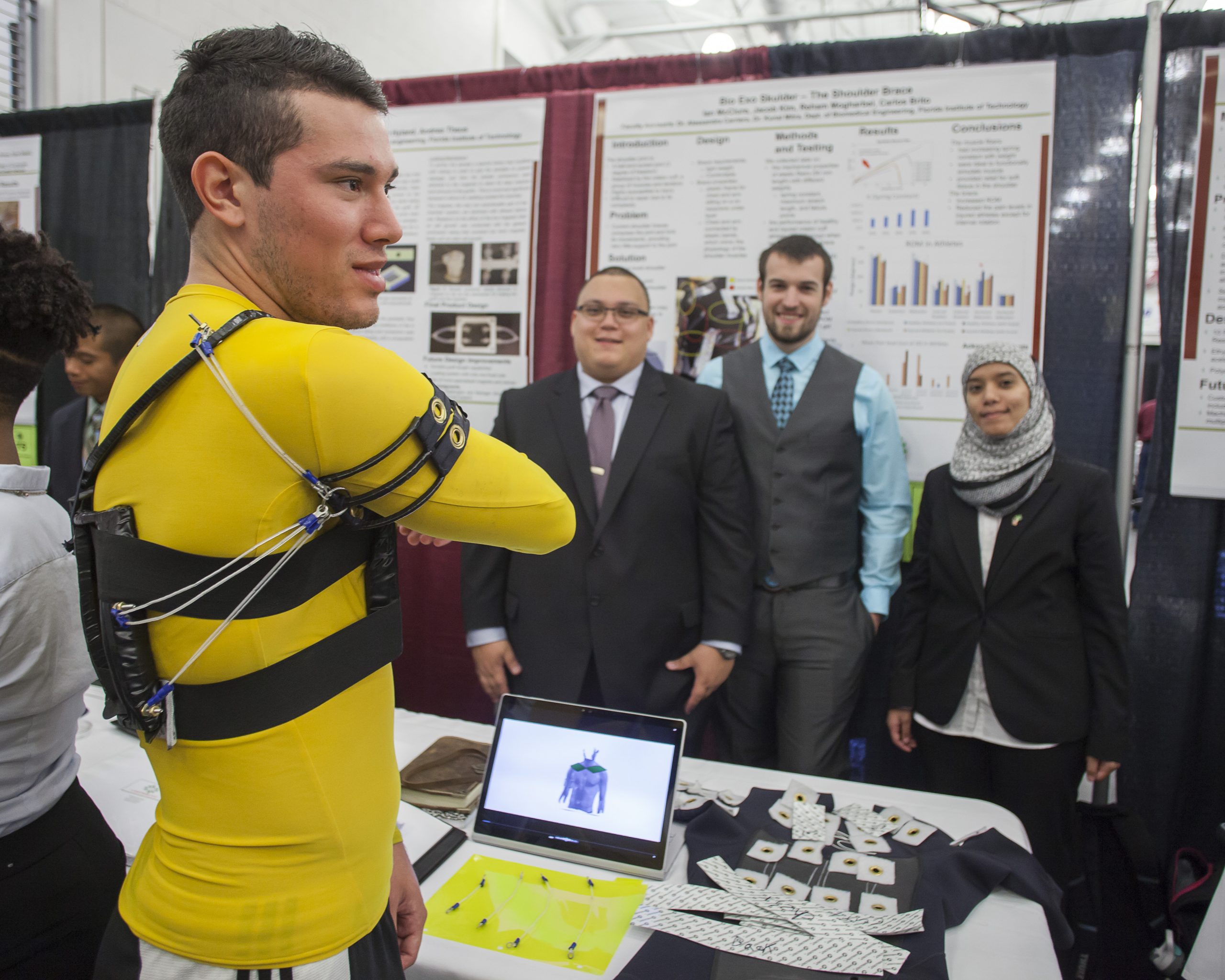 Biomedical Engineering Students Design Innovative Shoulder Brace