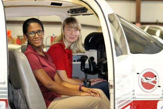 Florida Tech Students, Alumna Participate in 2,600-Mile Air Race