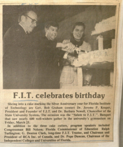 Florida Tech Celebrates Birthday