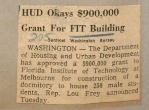 FIT receives HUD Grant