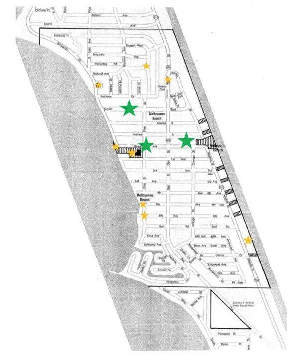Florida Tech student's ocean engineering and marine sciences  project for the town of Melbourne Beach 
