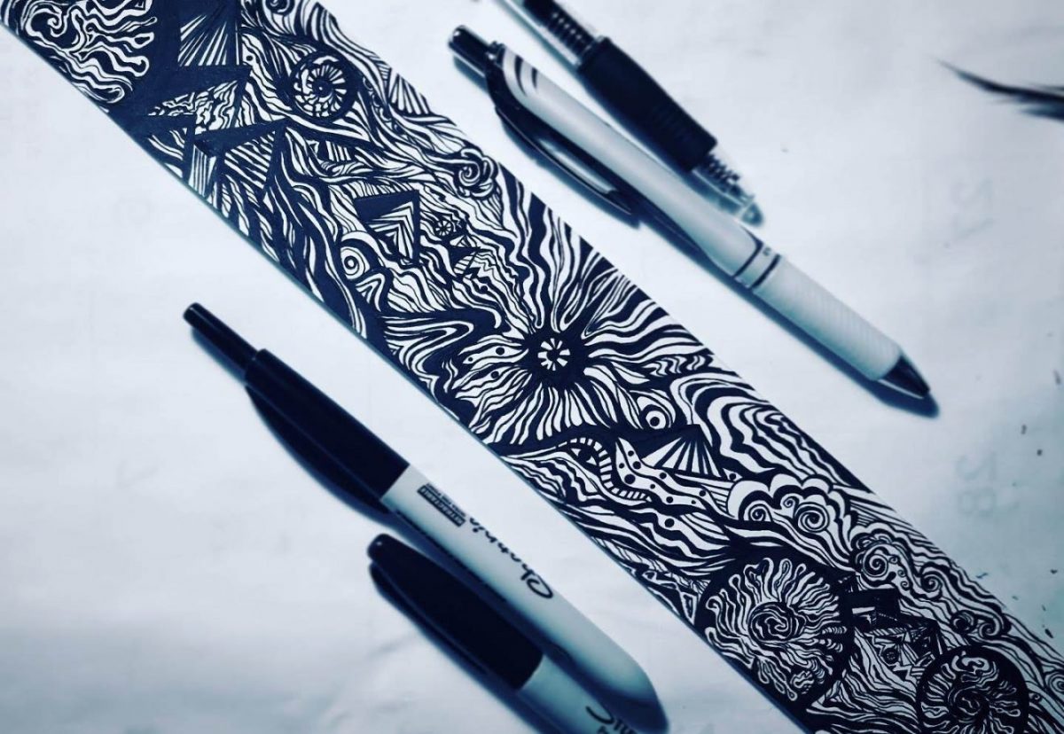 drawing featured on satellite