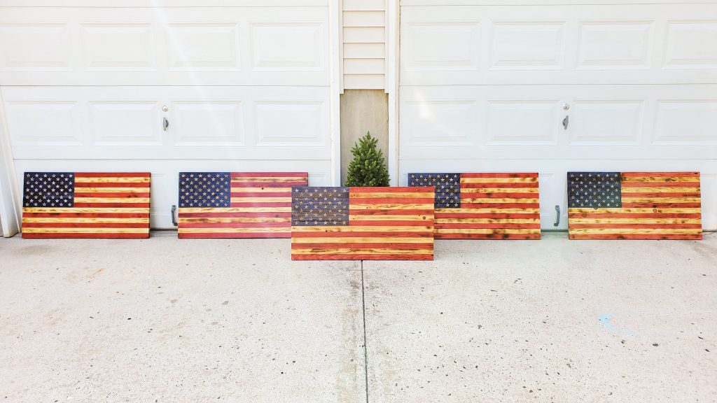 Merchandise from Bubba's Flags and Home Decor, business created by Bubba DiFabio ’06, psychology