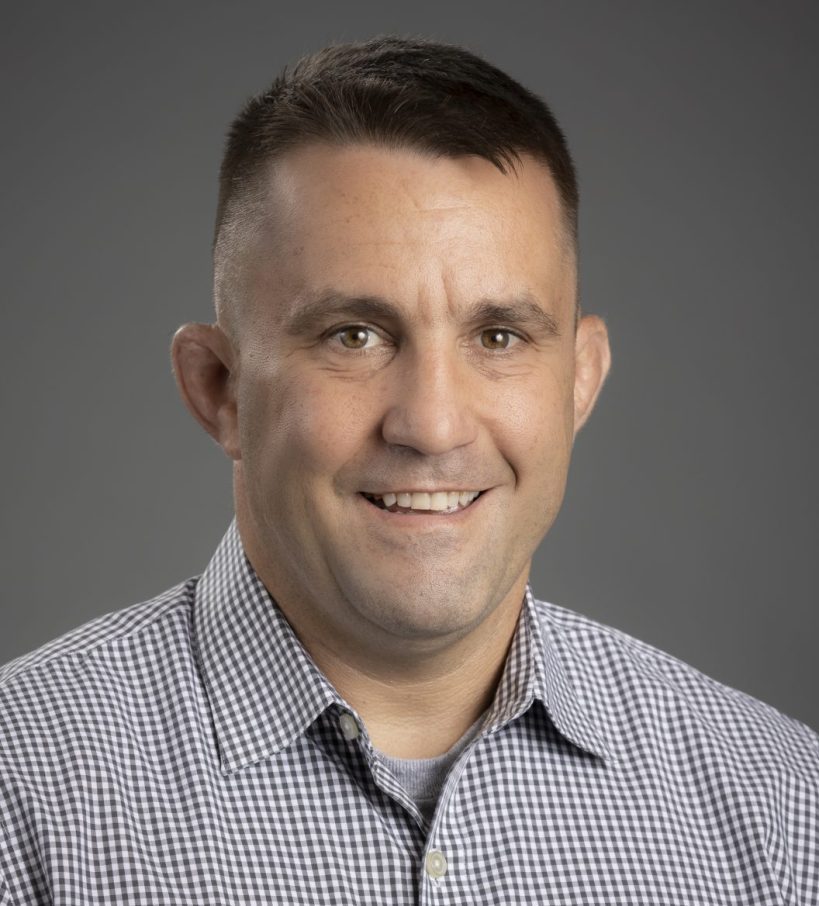 image of TJ O'Connor from mid chest up.