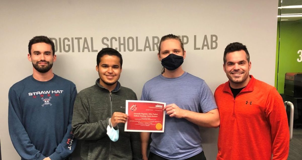 Student Team Earns Top Honor at Modeling Challenge