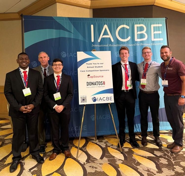Student Team Wins First Place at Business Case Competition