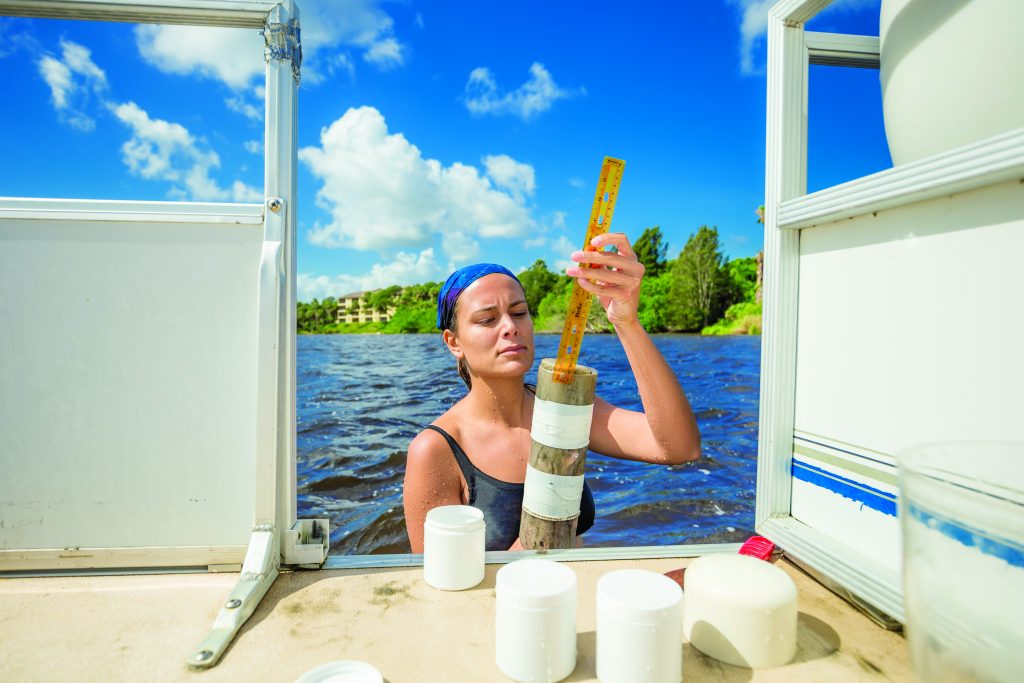 Indian River Lagoon sample collection