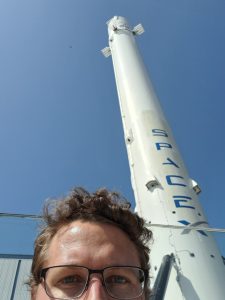 Craig Bosworth Jr. is an aerospace engineering senior who, over summer 2023, interned on SpaceX’s West Coast Recovery team at the port of Long Beach, California.