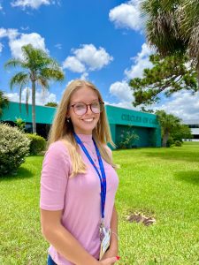 Lillianna Vitale is a forensic psychology senior who over summer 2023, interned at Circles of Care on its forensic multidisciplinary team—where she got hands-on experience in the mental health court and learned how the judicial system and the field of psychology interact.
