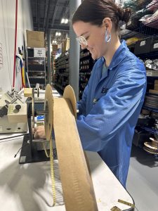 Kendall Gavin, a junior double majoring in business and environmental science found an internship over summer 2023 in Melbourne, thanks to Career Service’s job platform, Handshake. Kendall worked at Extant Aerospace as an Operations Intern, where she supported the operations team and logistics manager with inventory management and implementing new LEAN processes.