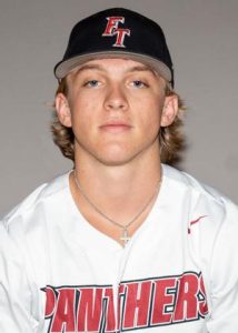 Baseball freshman Marshall Burke.