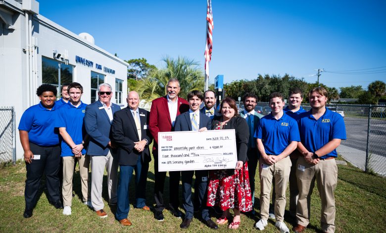 Photo of Alpha Tau Omega Raises $4,000 to Help Build Sensory Garden for Local Elementary School