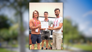 Photo of Ph.D. Student Wins First Place in Prestigious Computer Vision Competition