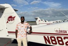 Photo of College of Aeronautics Undergraduate Student Souleymane Sall Wins NBAA Scholarship