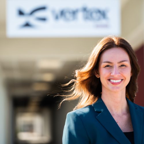 Samantha Miles Honored for Collaboration, Innovation at Vertex Applied Innovation Hub
