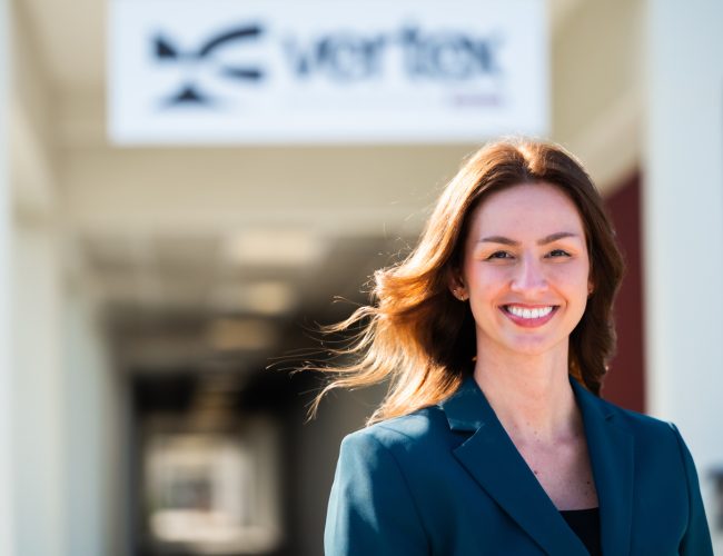 Samantha Miles Honored for Collaboration, Innovation at Vertex Applied Innovation Hub