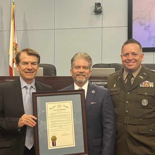 Brevard County Commission Recognizes Florida Tech for Military Education Distinction