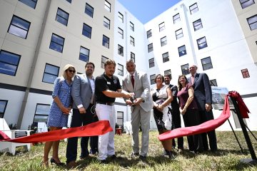 University, Community Celebrate Opening of Crimson Crossing