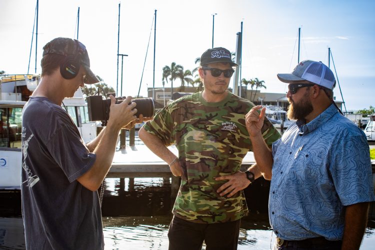 Travis Hunsucker, Jeremiah Burton, and Cameraman