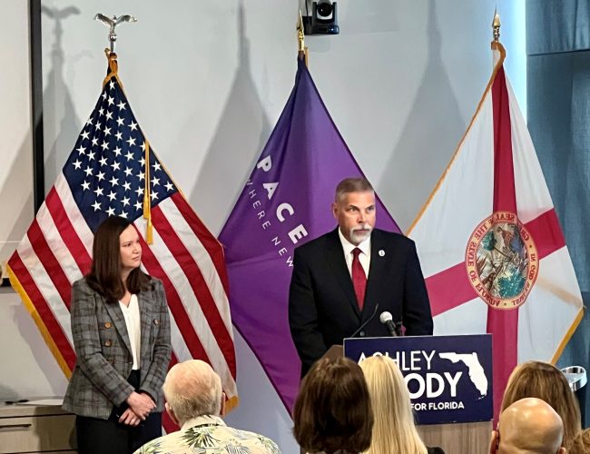 Nicklow Joins U.S. Sen. Moody, Others to Pitch Florida for Space Academy Site
