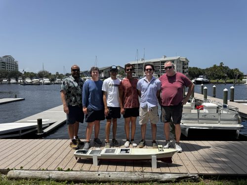 Hunsucker and His Students Use New Methods to Design Navy Ships
