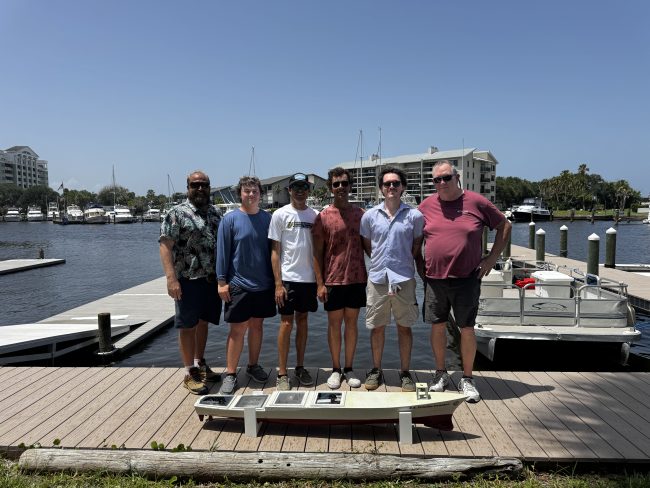 Hunsucker and His Students Use New Methods to Design Navy Ships