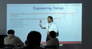Nellippallil Brings Florida Tech Engineering Education to Local Middle School